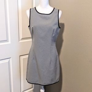Vintage Y2K 90's black and white checkered Gingham dress
